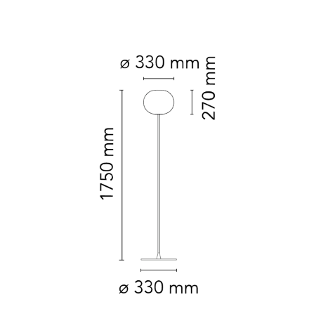 Flos - Glo-ball F2 da Terra Nera